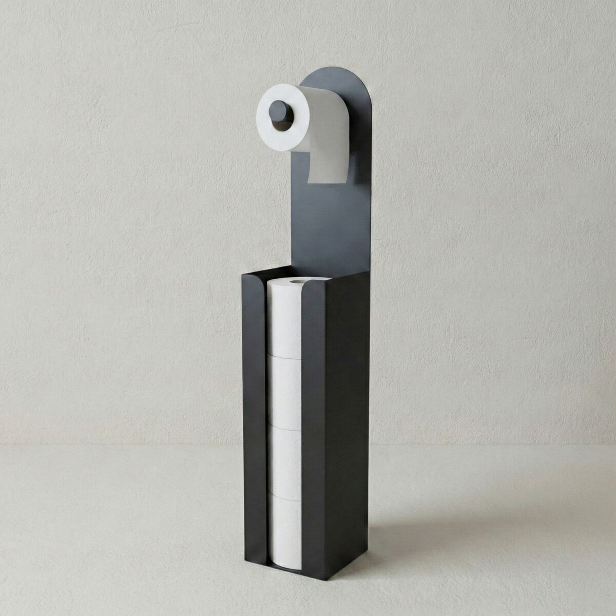 Stojak na papier toaletowy z uchwytem URVA, 66 cm