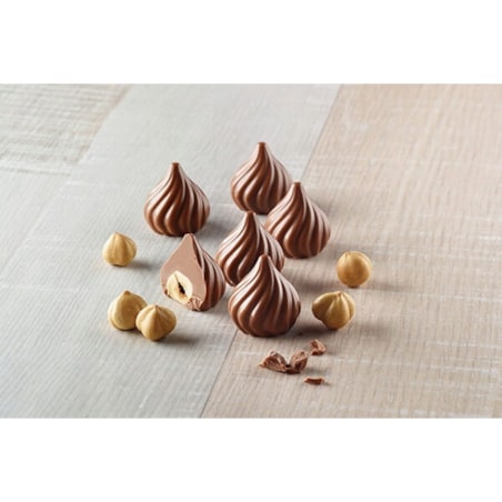 FORMA do pieczenia CZEKOLADEK silikon 15 szt. K2