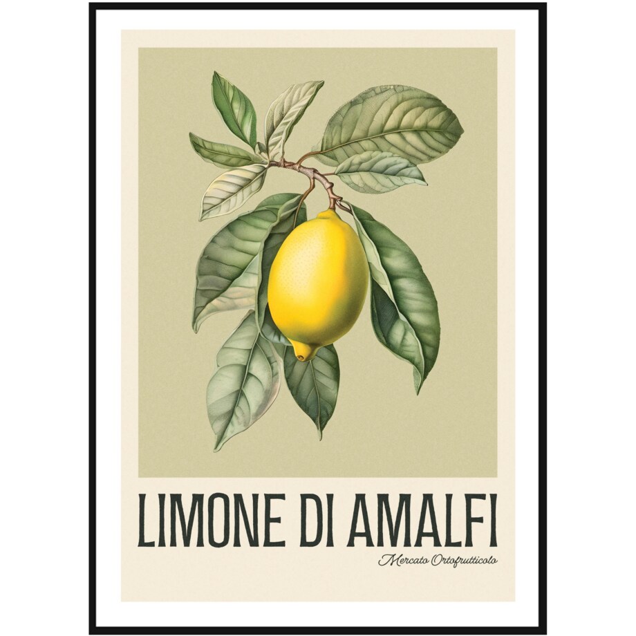 Poster Story, Plakat, Obraz - Toskańska Cytryna, wymiary 60 x 84 cm