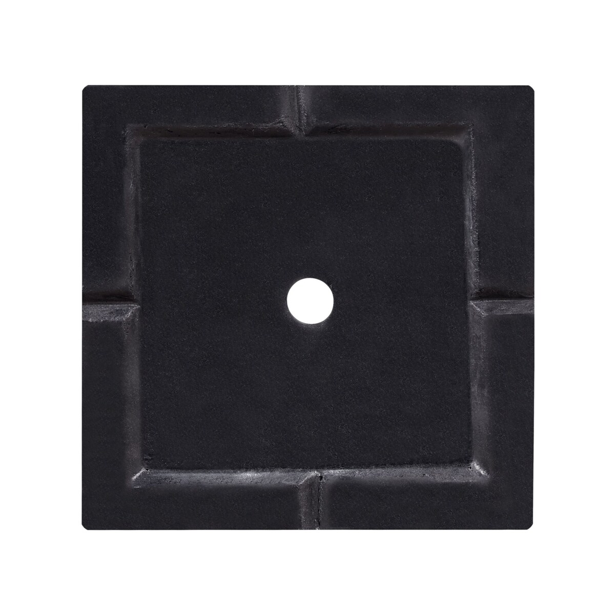 Doniczki 40 x 40 x 77 cm czarne DION