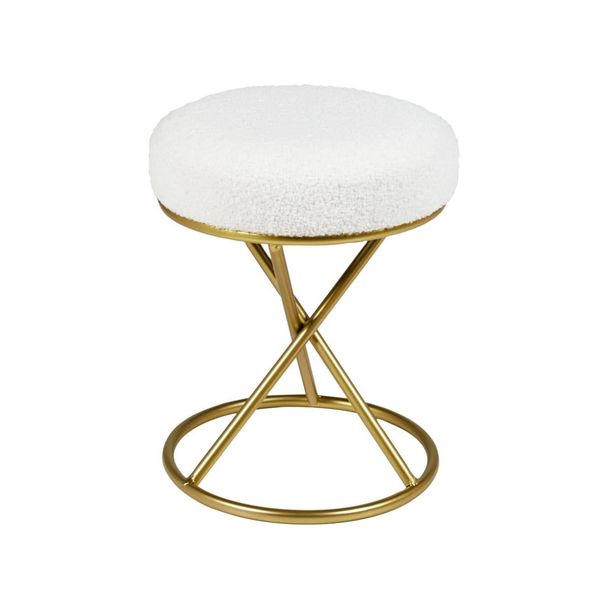 Stołek PRESHO Złamana biel