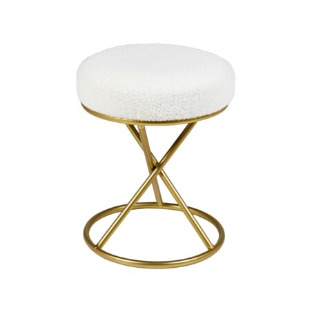 Stołek PRESHO Złamana biel