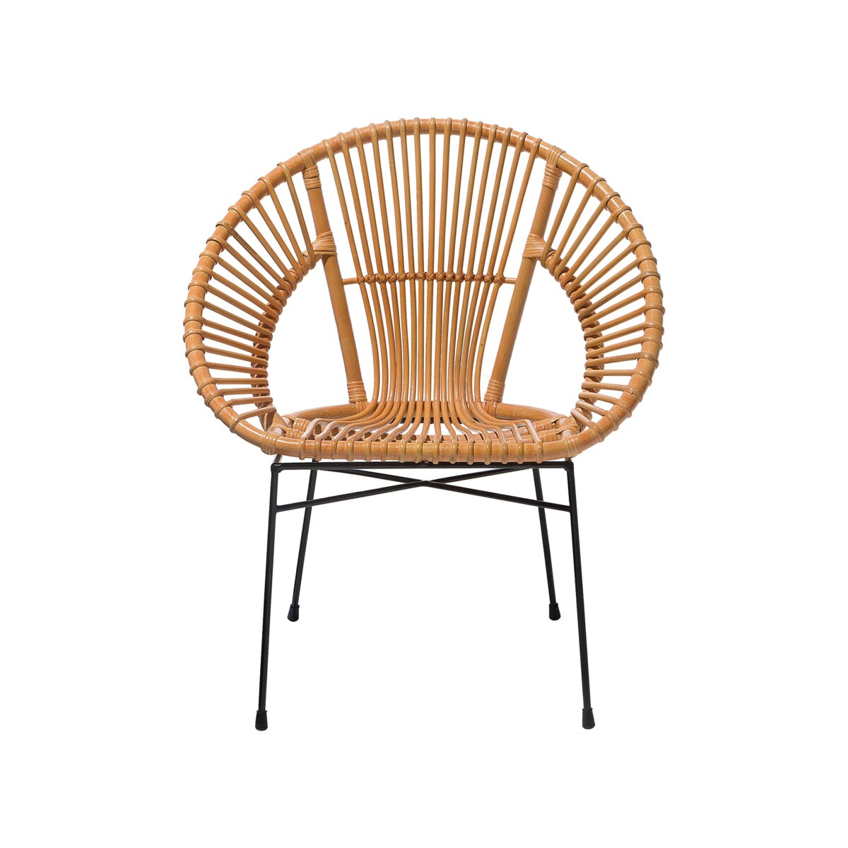 Krzesło rattanowe naturalne SARITA