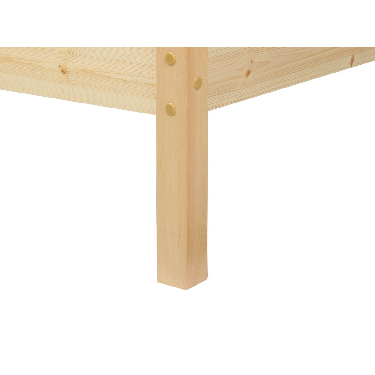 Łóżko drewniane 90 x 200 cm jasne FLORAC