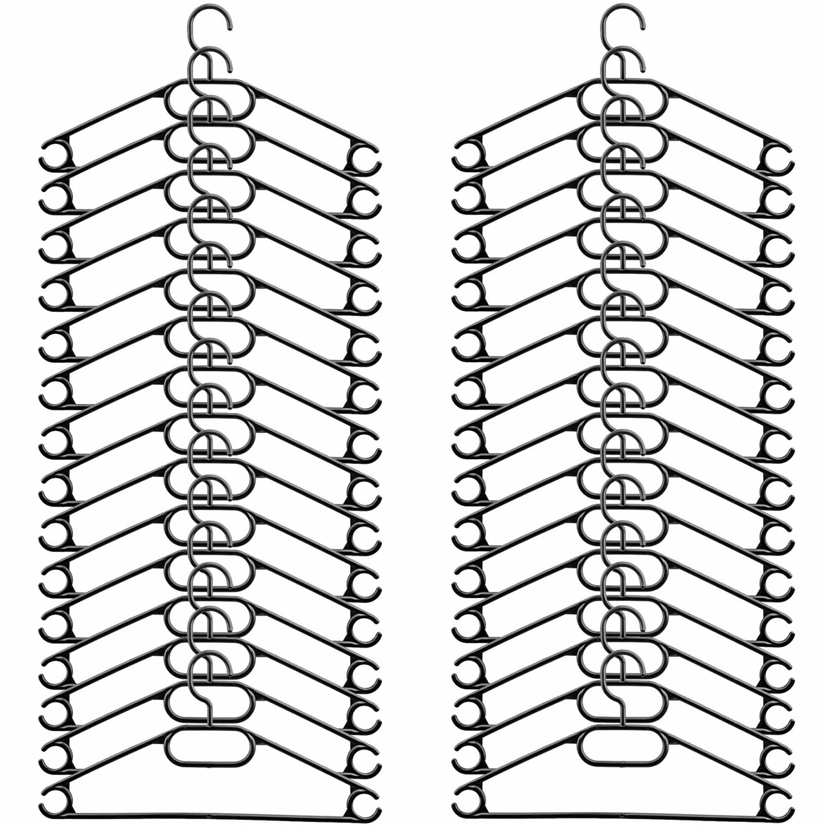 Wieszak Na Ubrania Wieszaki Ubraniowe Zestaw 30Szt