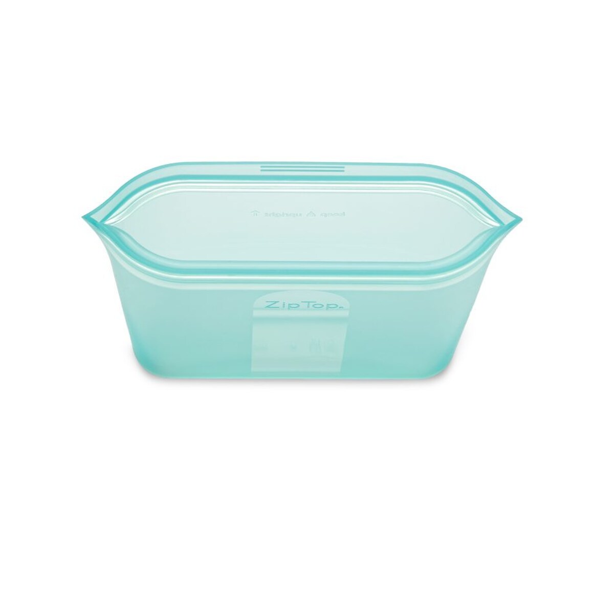 Torebka śniadaniowa Teal, Zip Top