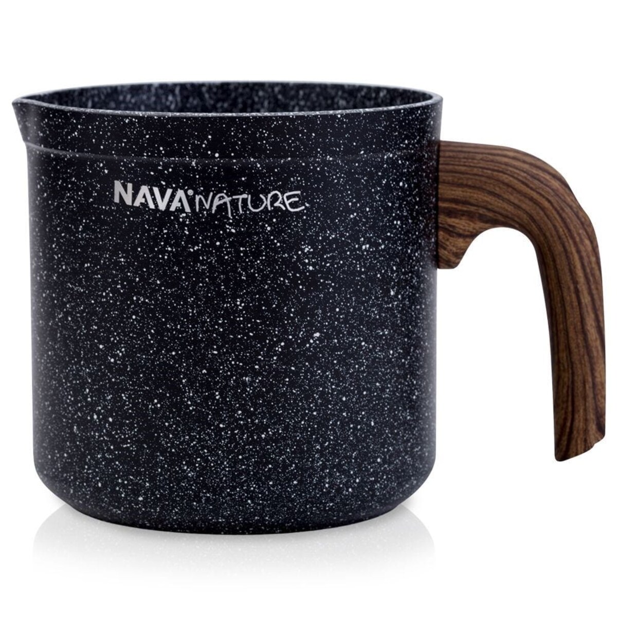 Garnek do mleka Rondel Granitowy na mleko 1 l Nature Garnuszek na Budyń Krem