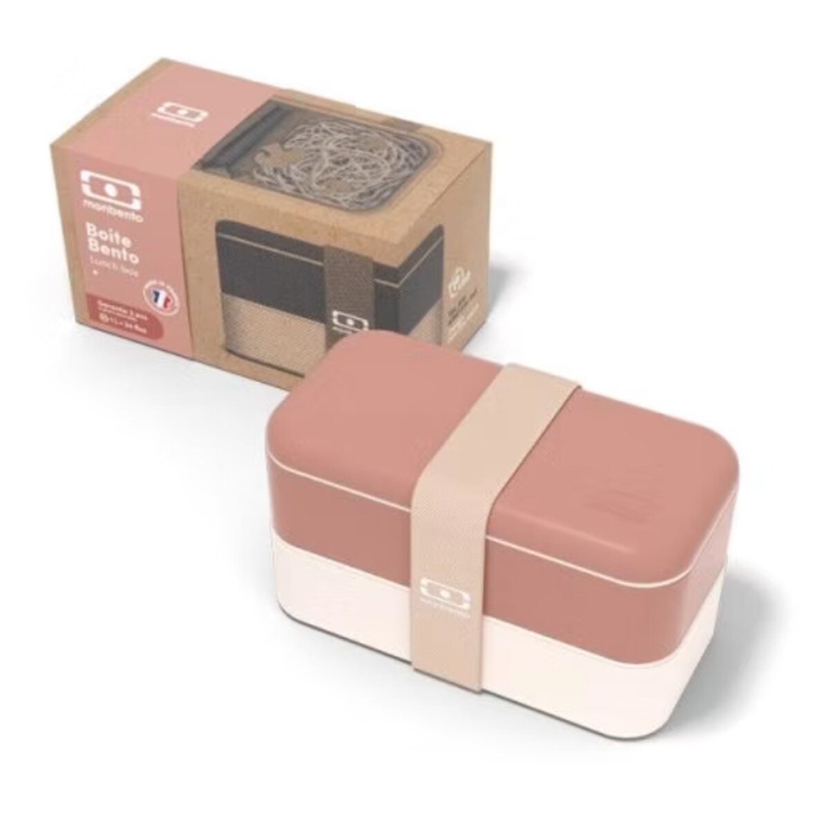 Lunchbox Rosa Moka Bento Original, 1000 ml, Monbento