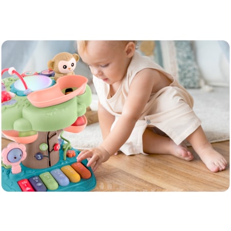 Zabawka interaktywna edukacyjna sorter led pianino Ricokids