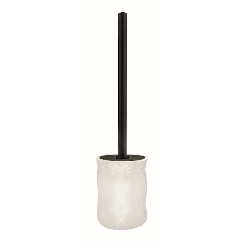 Kleine Wolke Crinkle Szczotka WC ze stojakiem biały