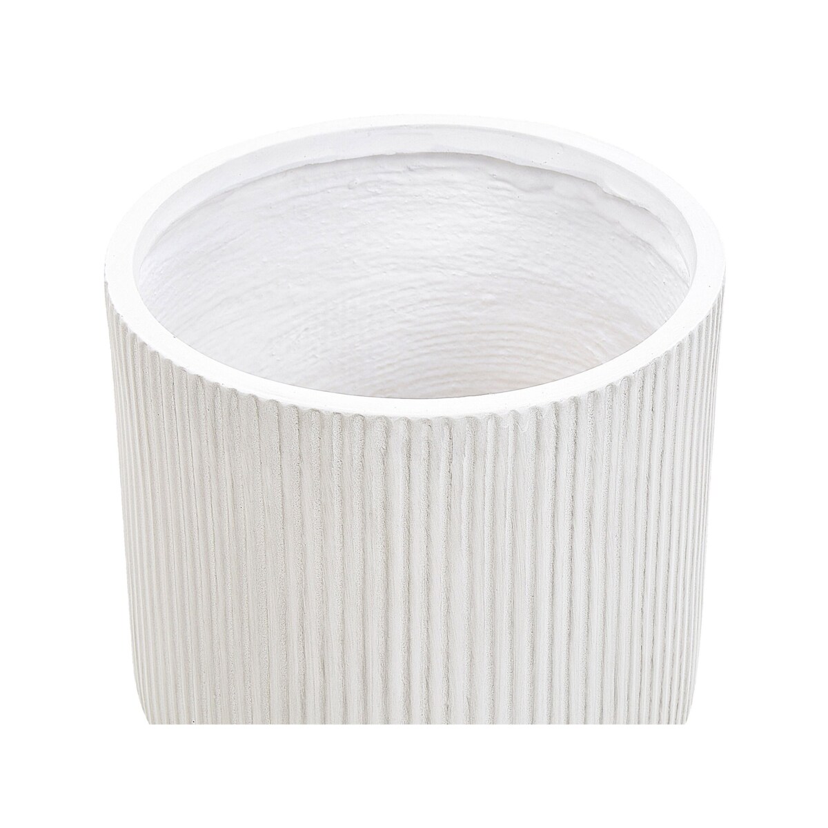 Doniczka ⌀ 30 cm złamana biel DARIA