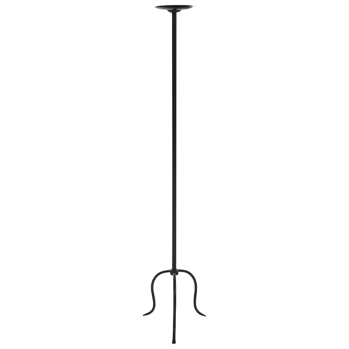 Świecznik ALMADA Metal 118 cm Czarny