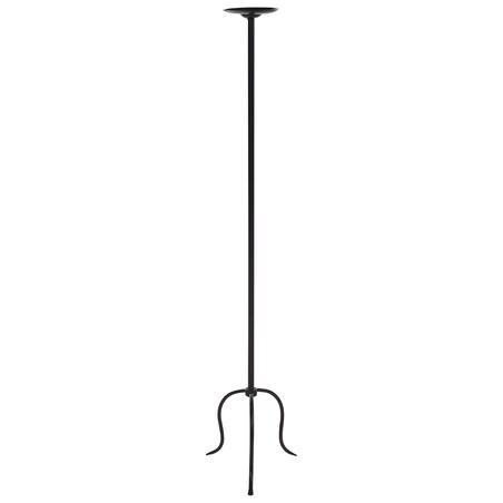 Świecznik ALMADA Metal 118 cm Czarny