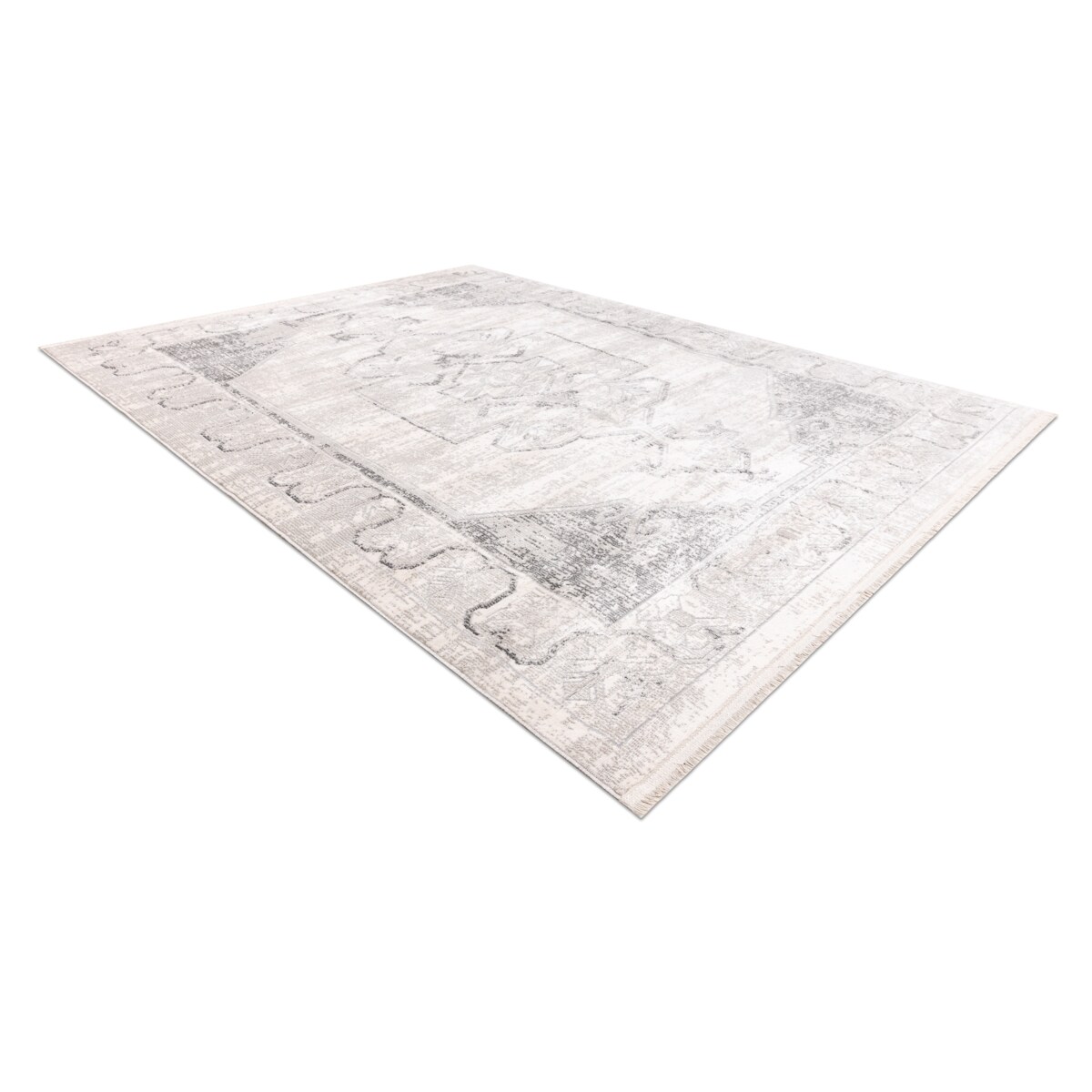 Dywan DISTIN 0107B szary / jasnoszary / 120x170 cm