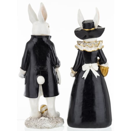 Dekoracja - brązowa kura 21x8,5x12 cm TOA