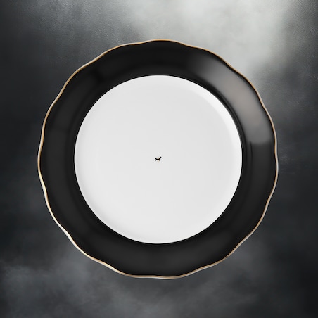 Talerz płytki 26 cm Alaska Circus Black G910