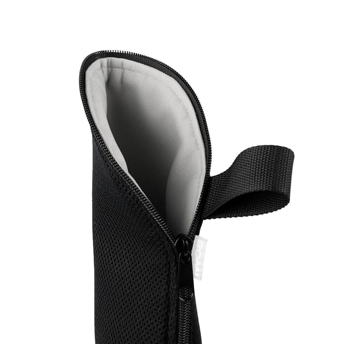 Etui podróżne, opakowanie na butelki z zamkiem czarne