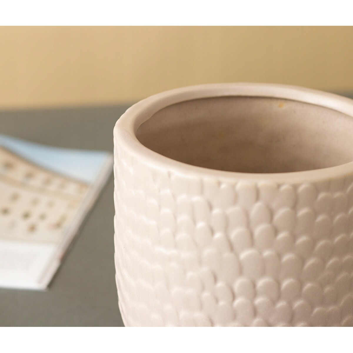OSŁONKA STIM ceramiczna beżowa śr. 13cm