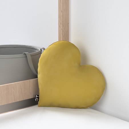 Poduszka Heart of Love, oliwkowy zielony, 45x15x45cm, Posh Velvet