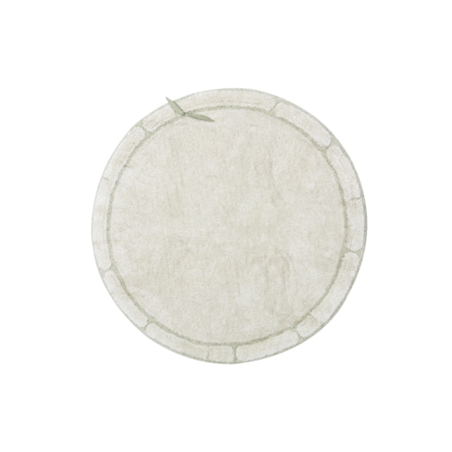 Dywan bawełniany Ø120cm Bamboo Leaf Lorena Canals