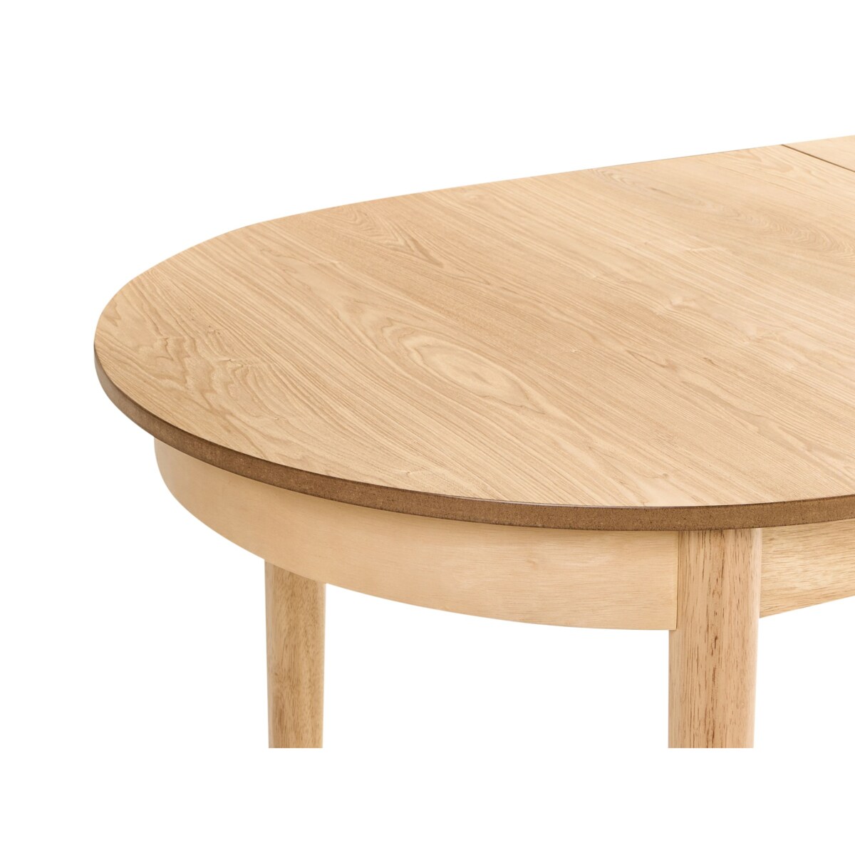 Stół do jadalni rozkładany LARTO Jesion jasny 180/220 cm 90 cm