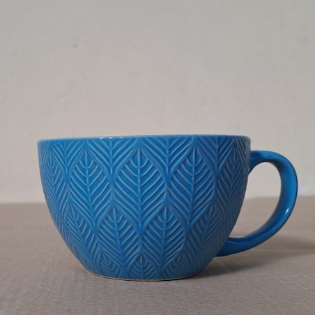 Kubek Śniadaniowy Maya 360 ml jasny niebieski