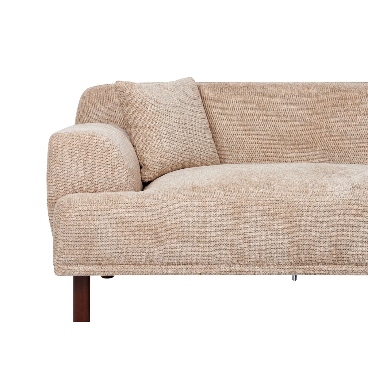 Sofa narożna lewostronna HOLT Beżowy Lewostronny