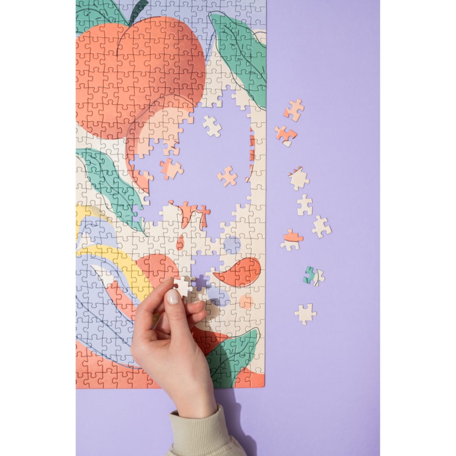 Muno Puzzle "Fruity" by Ola Kryngiert Puzzle 500 el. w eco woreczku