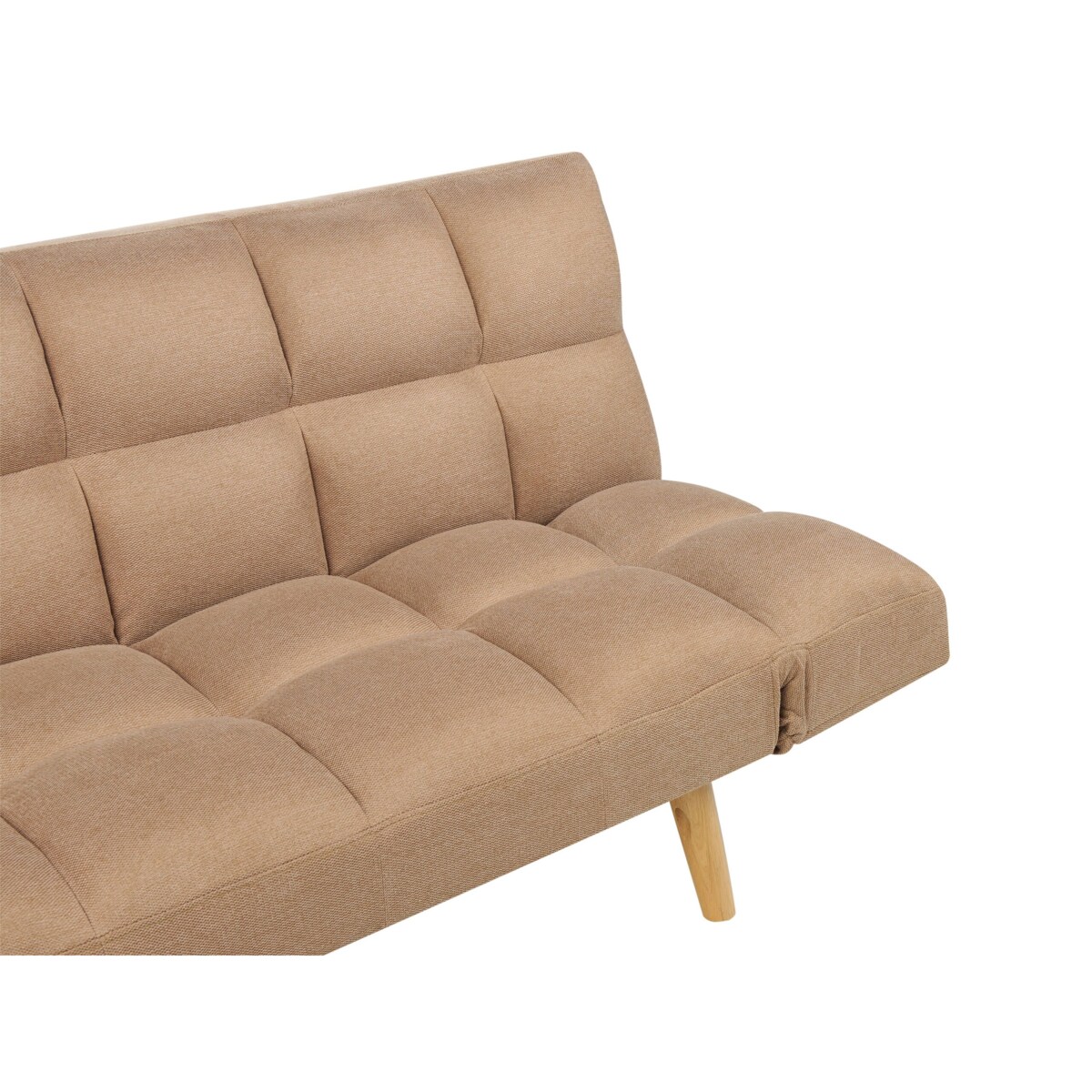 Sofa rozkładana brązowa INGARO