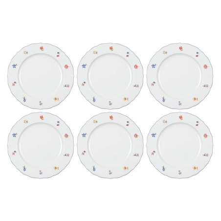 SELTMANN SONATE NOSTALGIA Zestaw 6 talerzy obiadowych 26 cm