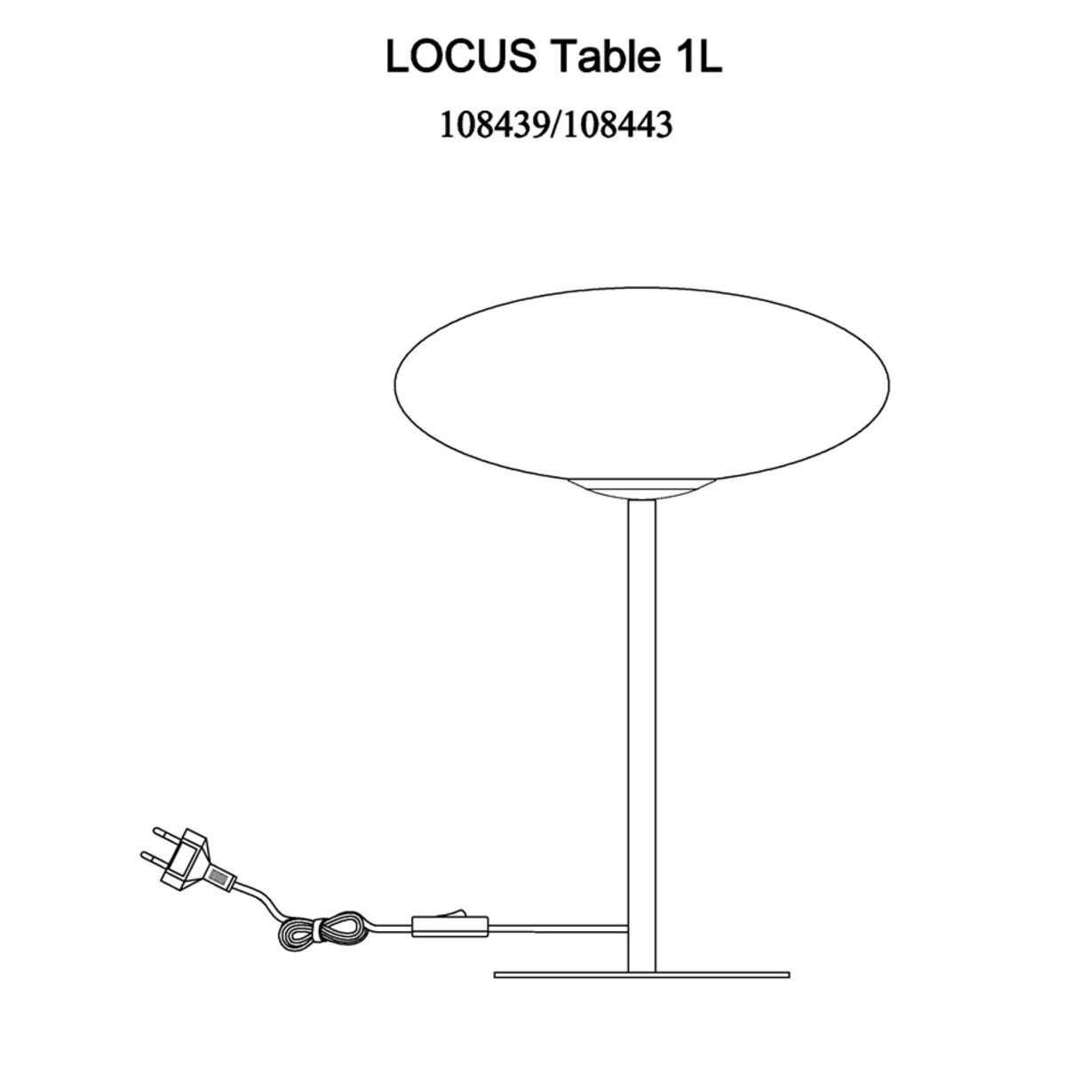 Szklana lampka biurkowa Locus 108443 Markslojd do czytania mosiądz