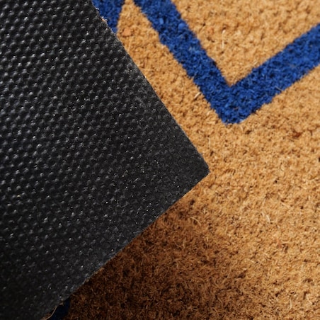 Wycieraczka pod drzwi natural z napisem HOME, 60 x 40 cm