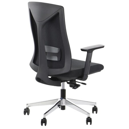 Fotel biurowy TONO czarny/chrom