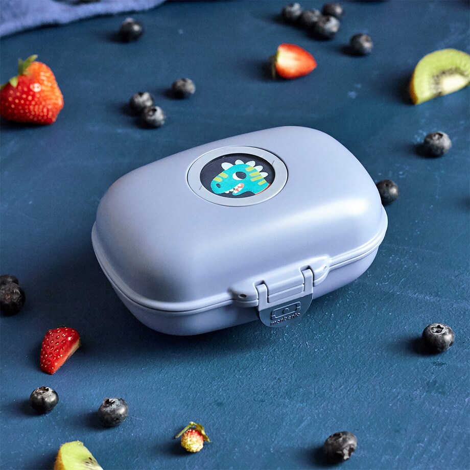 Lunchbox dziecięcy (niebieski) Gram, 14.8 x 7 x 11.4 cm, Monbento