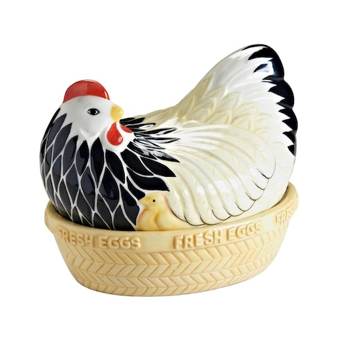 Kamionkowy pojemnik do przechowywania jaj Mother Hen Nest, Mason Cash