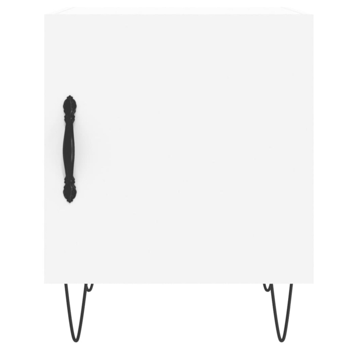 vidaXL Szafka nocna, biała, 40x40x50 cm, materiał drewnopochodny