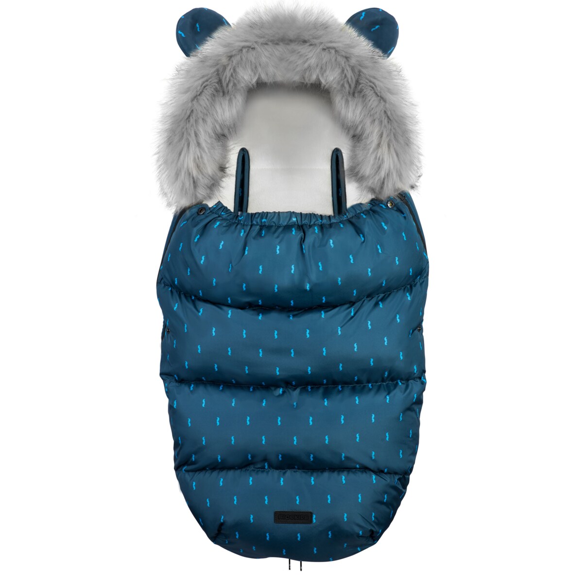 Śpiworek zimowy do wózka gondoli na sanki gruby Ricokids