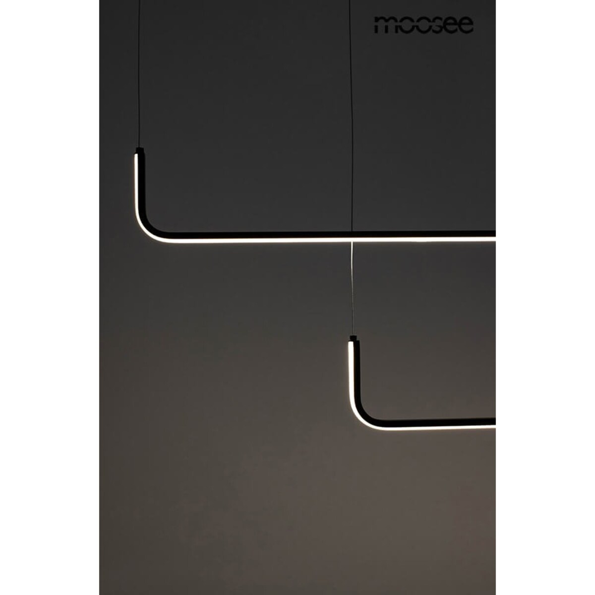 MOOSEE lampa wisząca SHAPE DUO 120 czarna