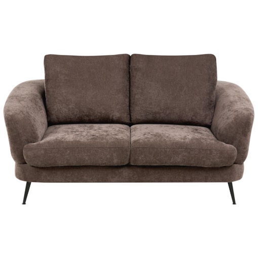 Sofa dla 2 osób KJAER Szenil Ciemnobrązowy