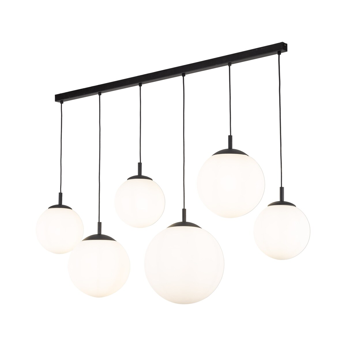 Lampa wisząca ESME WHITE 4792 TK Lighting 6xE27 biała nowoczesna do salonu i jadalni