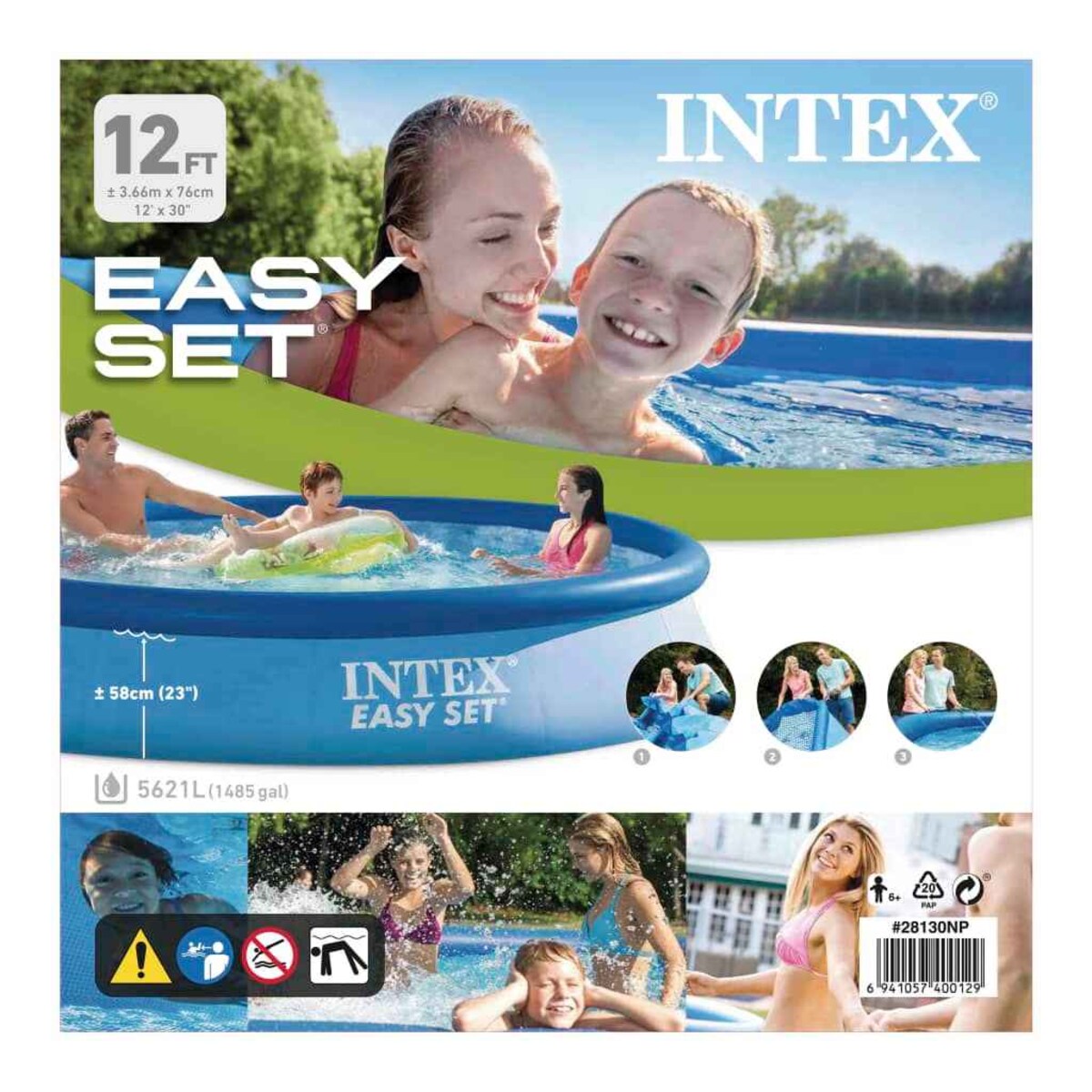 Intex Basen Easy Set, 366x76 cm, 28130NP