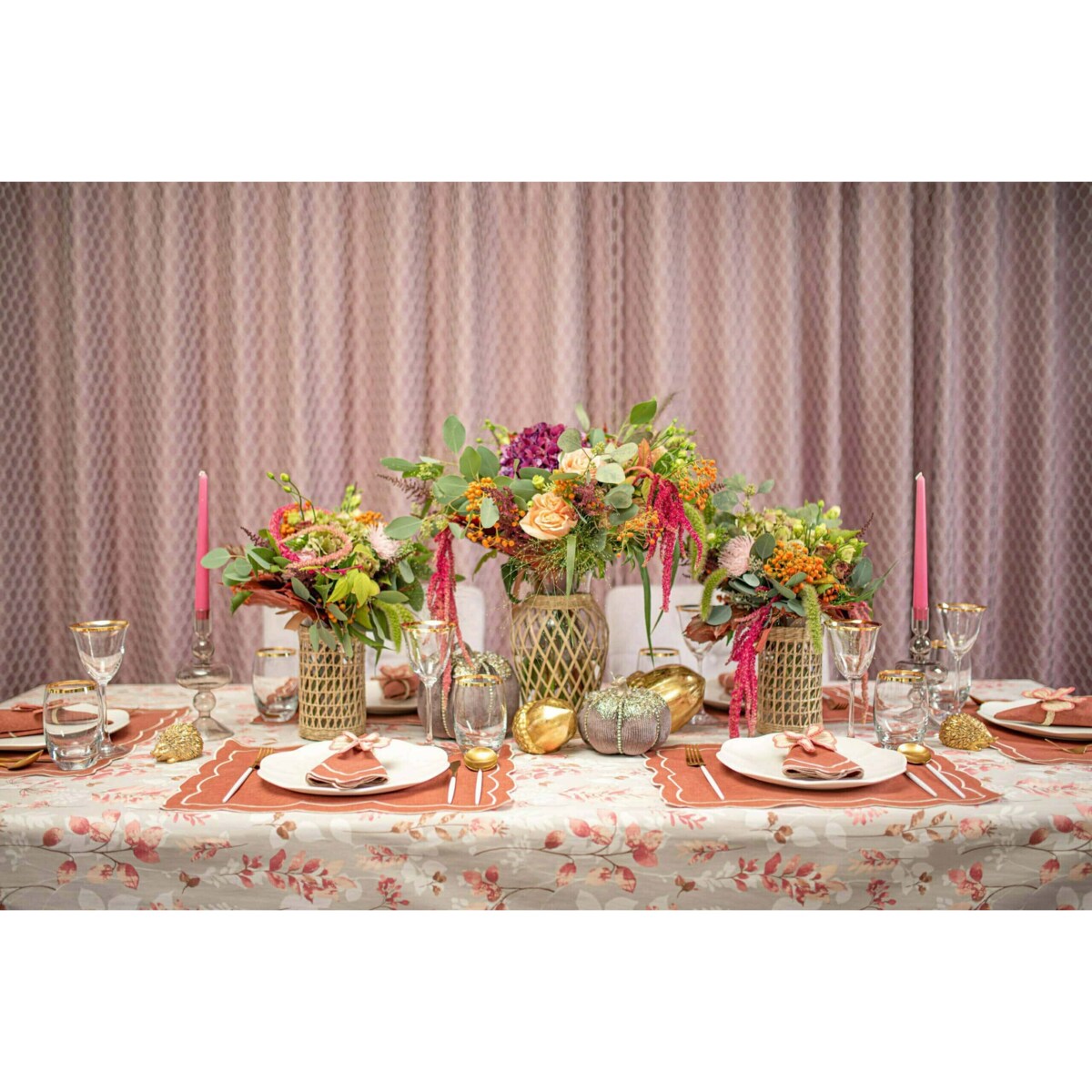 Obrus Wild Rose - 130 cm x 200 cm