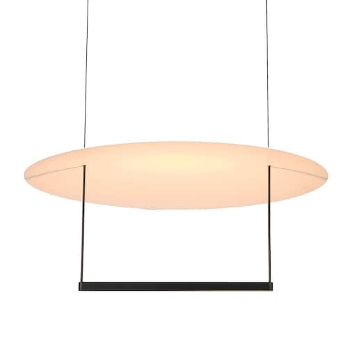 Lampa zwieszana nad stół PORTOFINO AZ5637 Azzardo LED 29W 3000K czarny biały