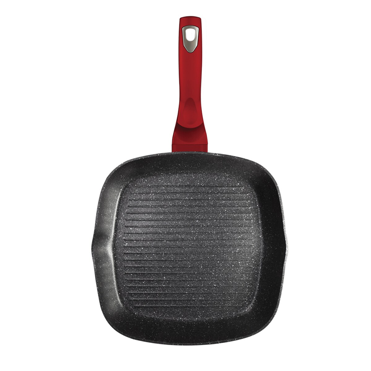 Patelnia z powłoką granitową grill 28cm BERLINGER HAUS Metallic Burgundy