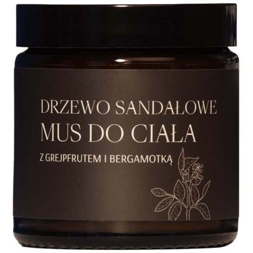 Drzewo sandałowe mus do ciała 120 ml