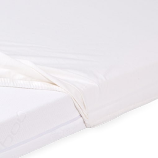 Prześcieradło 80x160 BAMBOO PAN MATERAC YOUNG białe nieprzemakalne