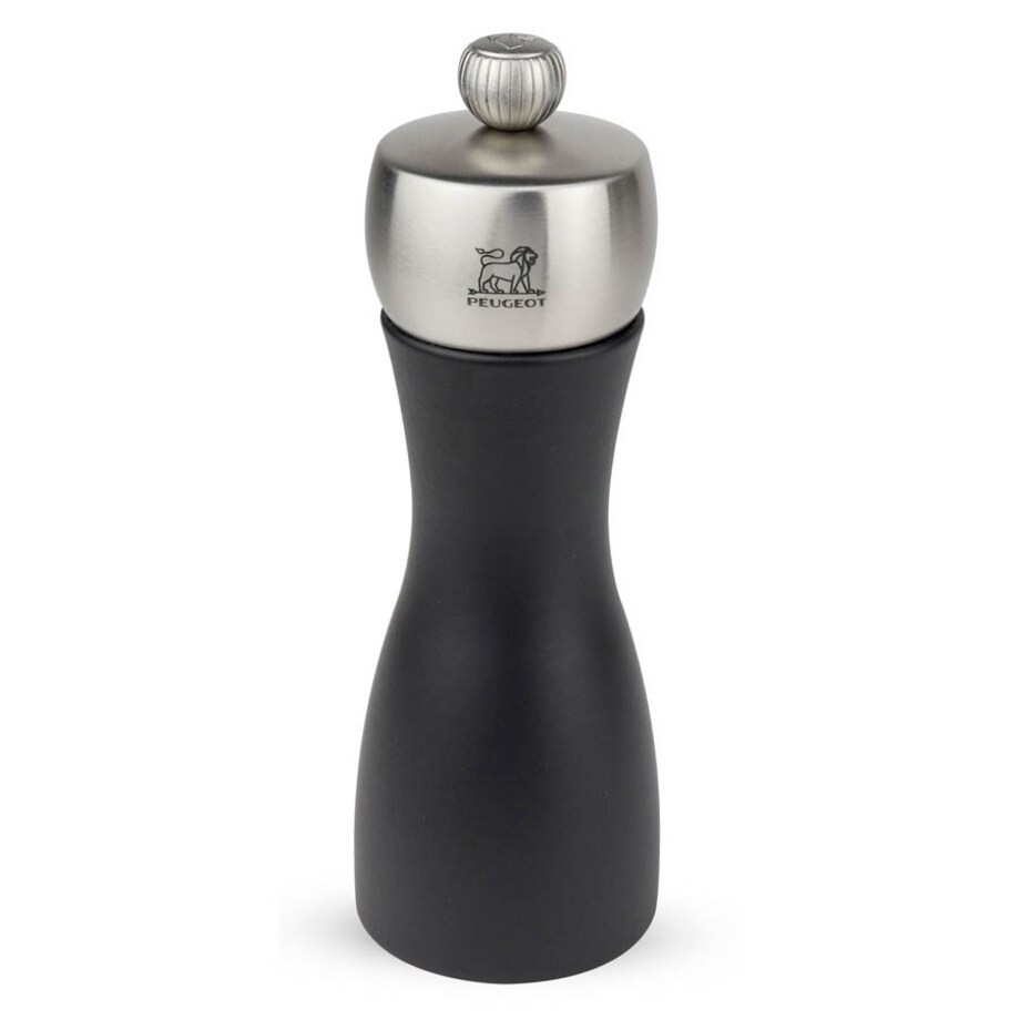 Młynek do soli Fidji czarny, 15 cm, Peugeot