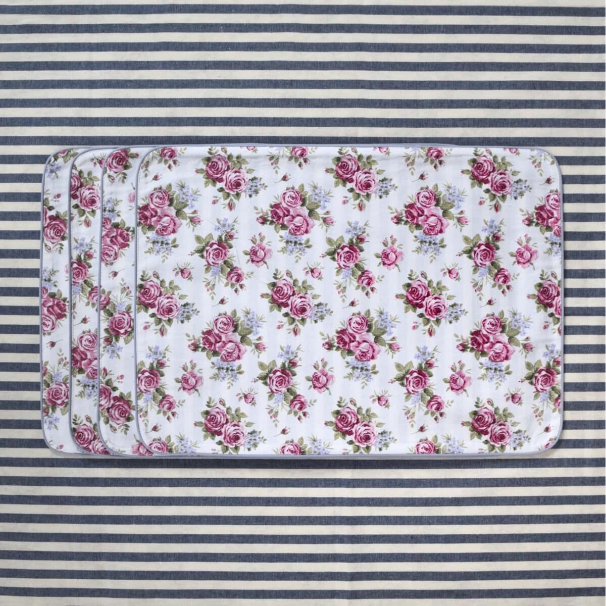 Obrus Rose Garden okrągły - Średnica ok. ⌀ 210 cm