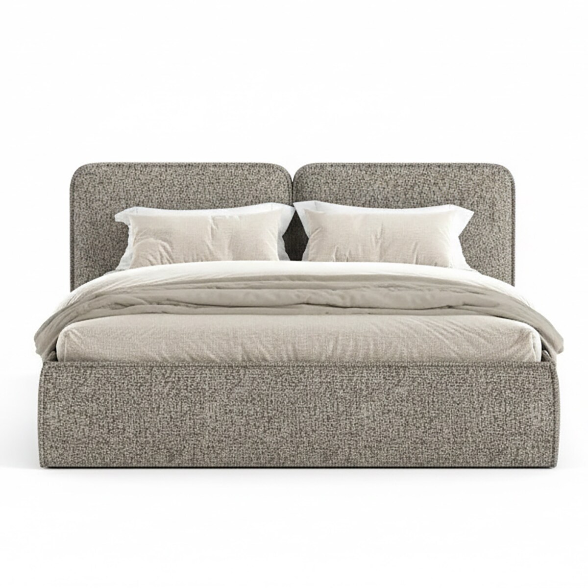 Łóżko Tapicerowane Elite 140X200 Stelaż Pojemnik Na Pościel Abriamo 03