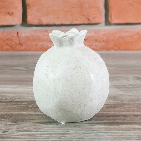 ŚWIECZNIK GRANAT na świecę stołową CERAMICZNY